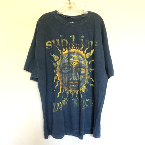 Urban Outfitters Tops | Sublime Distressed T Shirt Dress | Poshmark
